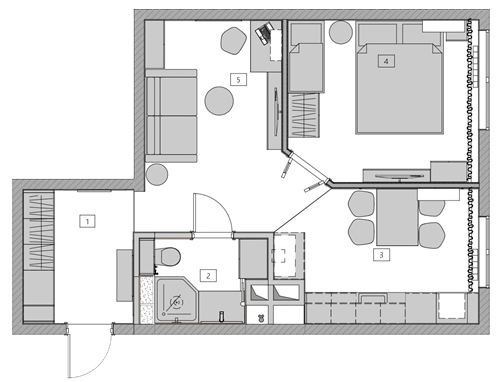 Планировочное решение