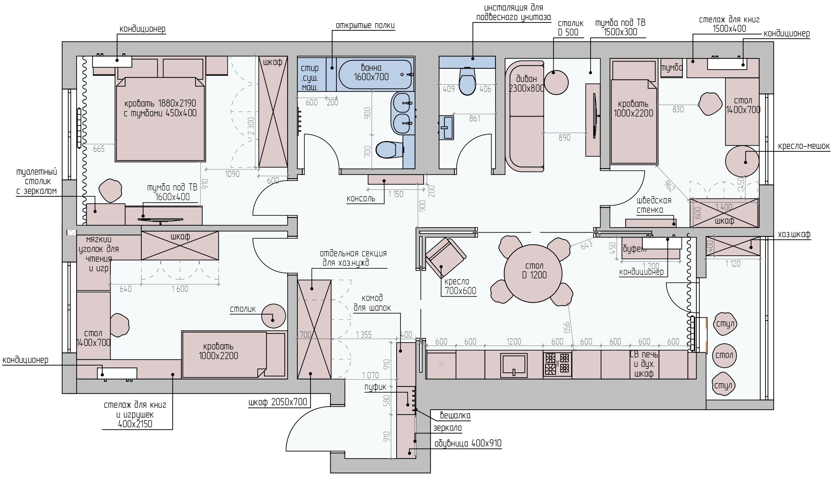 Планировочное решение